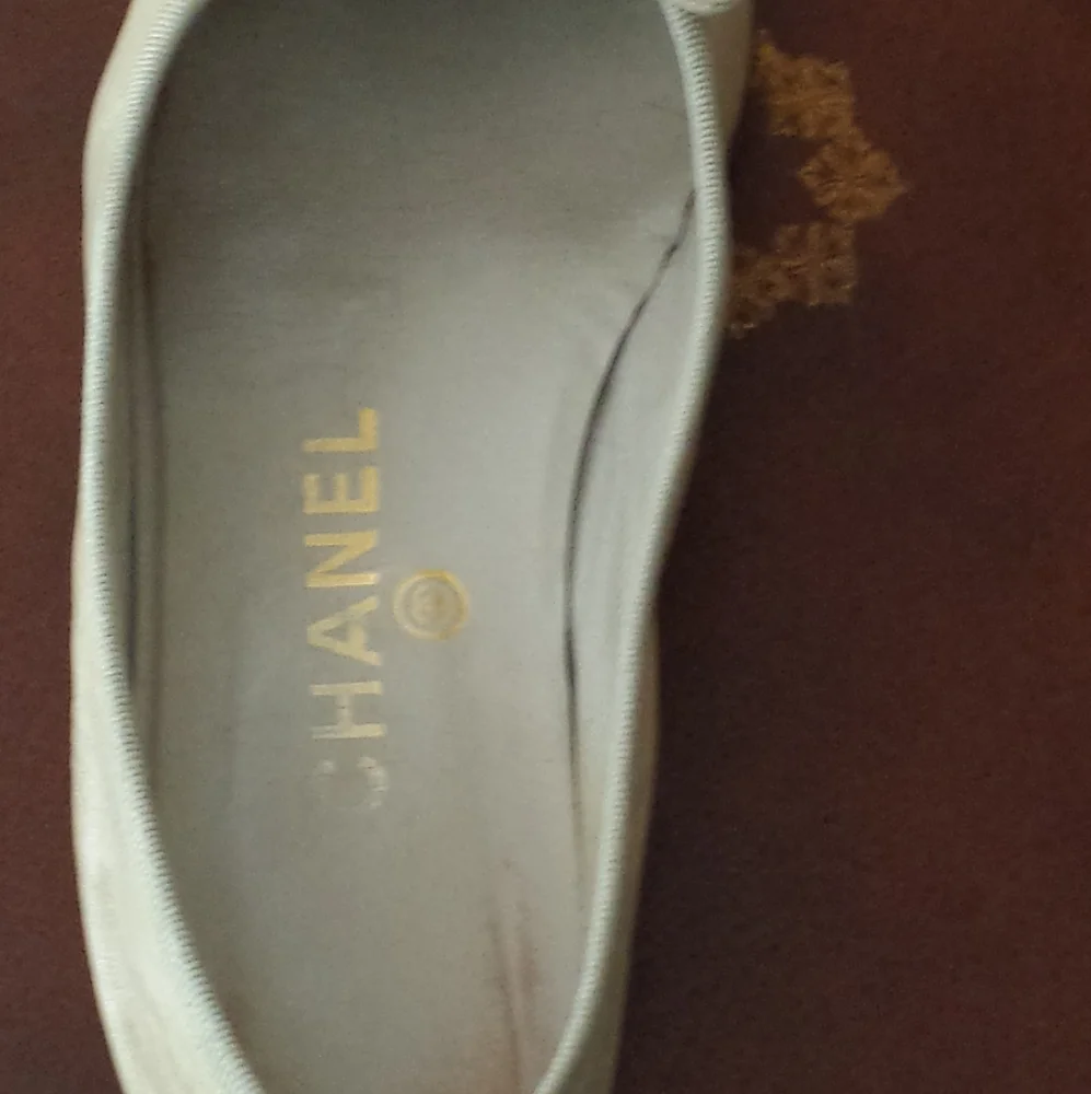 AUTH CHANEL ballerina flats, shoes Size 6 (36) - Picture 9 of 12